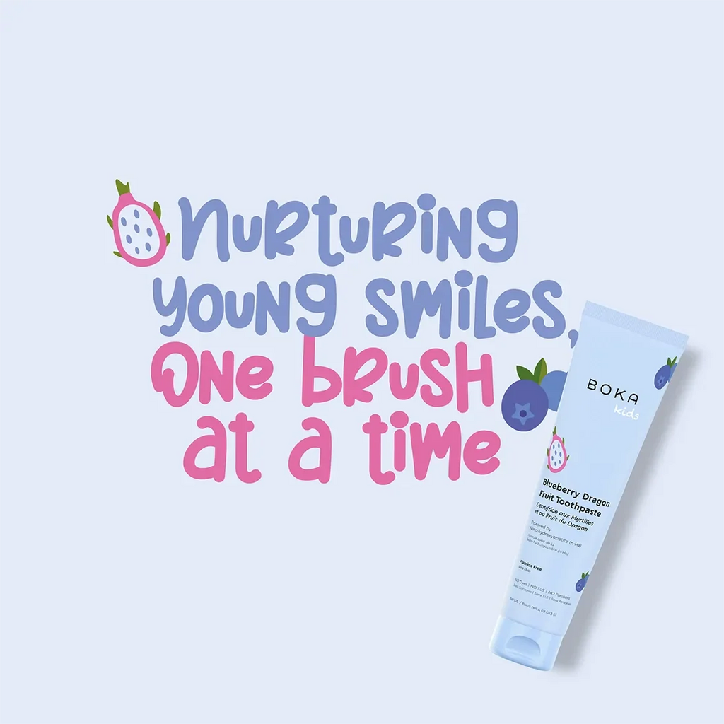 Blueberry Dragon Fruit Kids Nano-hydroxyapatite Toothpaste