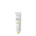 A white tube of Lemon Lavender Travel Size n-Ha Toothpaste on a black background.
