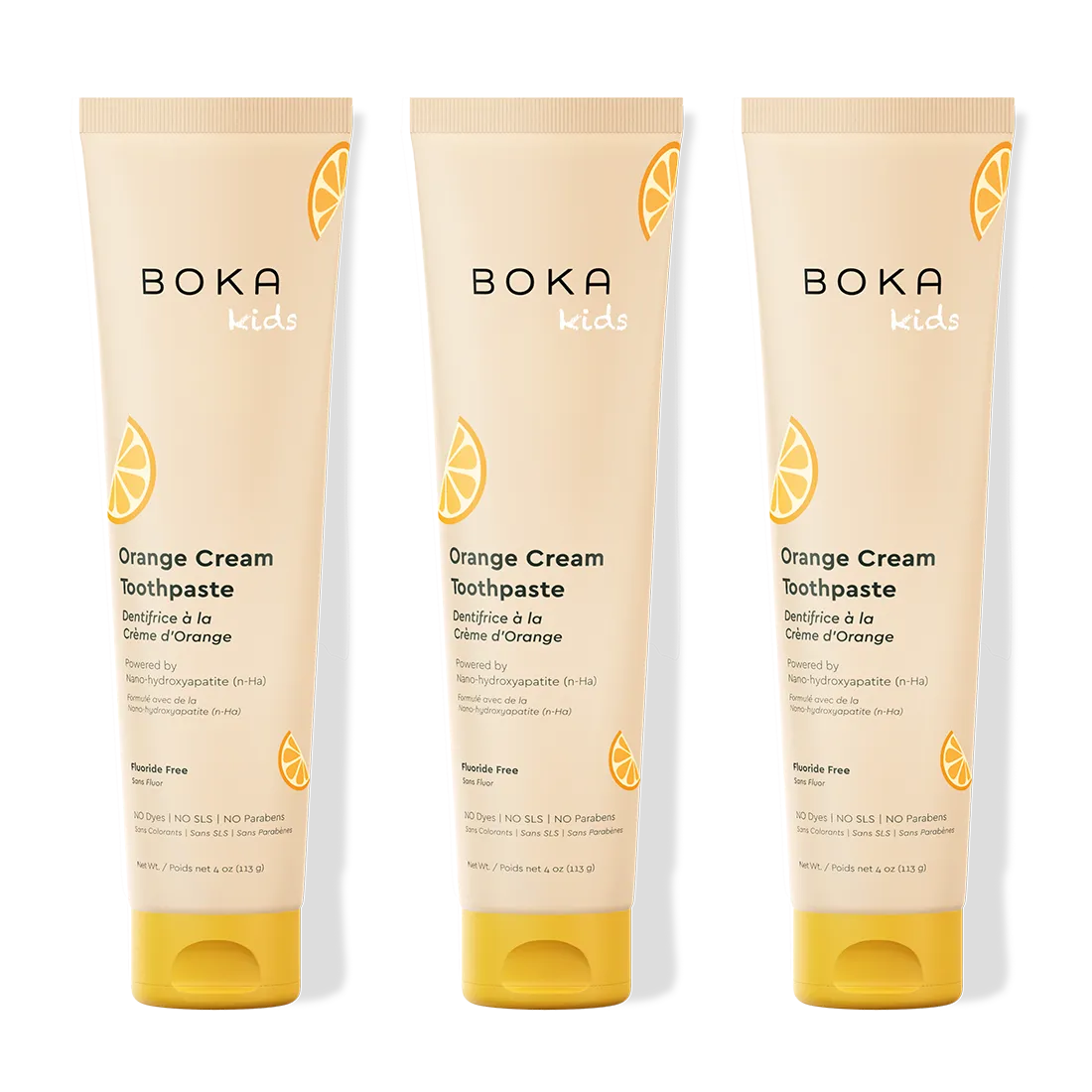 Orange Cream Kids Nano-hydroxyapatite Toothpaste