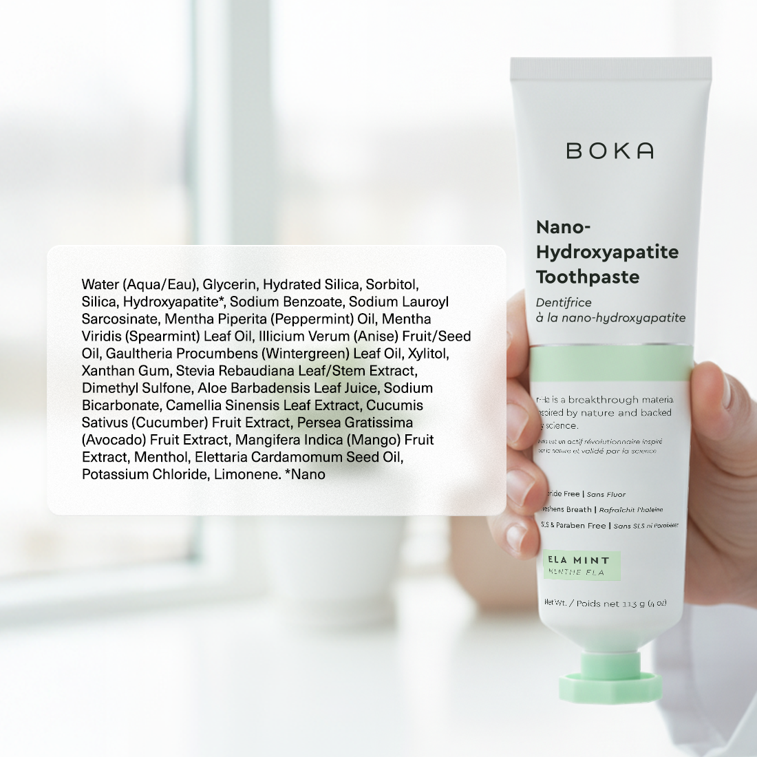 Ela Mint Nano-hydroxyapatite Toothpaste