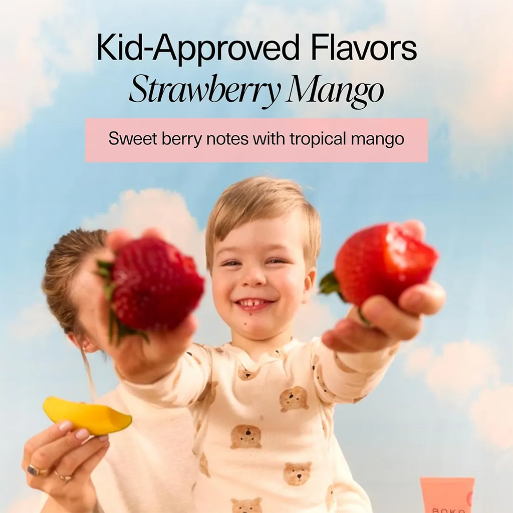 Strawberry Mango Kids Nano-hydroxyapatite Toothpaste